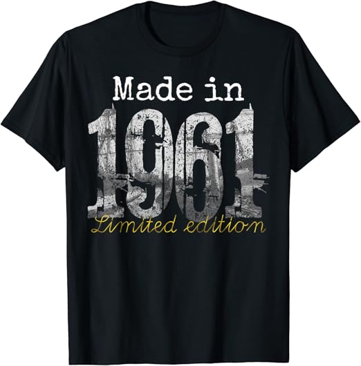 1961 t shirt design
